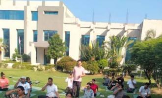 Celebration of 11th international yoga day on 21st June, 2025